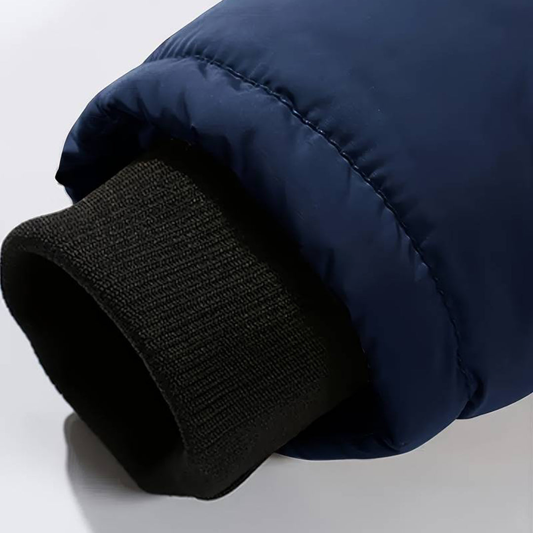 Heren Winterjas Met Bontkraag